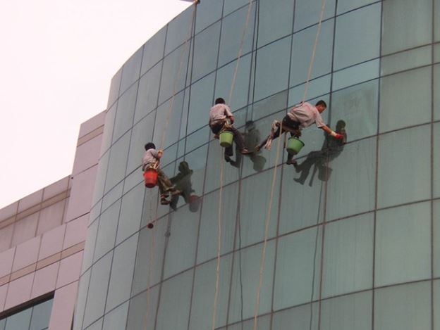 深圳幕墙清洗 阳光棚外墙清洗 龙岗外墙清洗