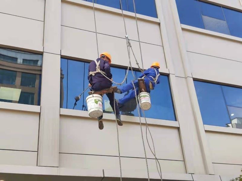 深圳外墙瓷砖清洗 蜘蛛人外墙保洁 罗湖外墙清洗