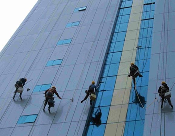 深圳清洗玻璃幕墙 大厦 医院外墙清洁 福田外墙清洗