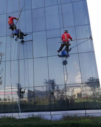 深圳外墙瓷砖清洗 蜘蛛人外墙保洁 南山外墙清洗