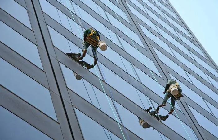 深圳外墙瓷砖清洗 蜘蛛人外墙保洁 南山外墙清洗