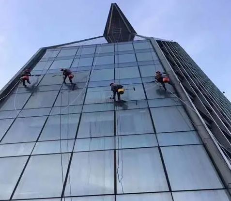 深圳外墙条砖清洗 蜘蛛人外墙保洁 光明新区外墙清洗