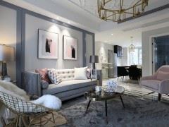 深圳时尚工装装修服务-西餐厅装修服务