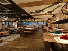 深圳时尚工装装修服务-西餐厅装修服务